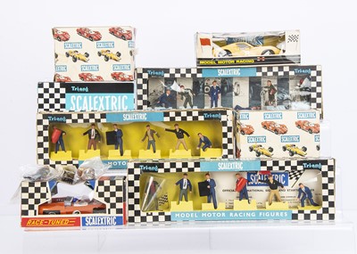 Lot 644 - Tri-ang Scalextric Cars, Figure Sets & Accessories