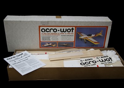 Lot 677 - An unmade Chris Foss Aero.wot 58'' Span Aerobatic Model Airplane