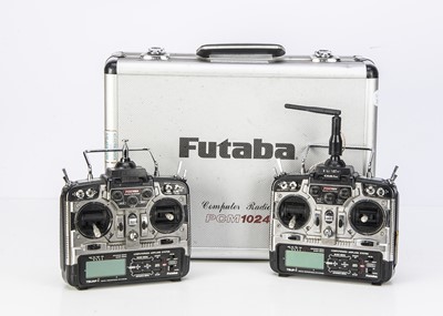 Lot 680 - Pair of Futaba PCM1024 Radio Control Transmitter