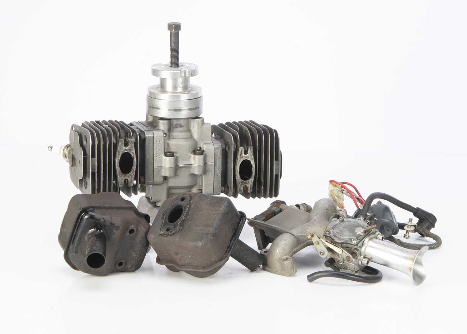Lot 686 - A used Zenoah ZG74 2-Stroke model Aircraft petrol Engine