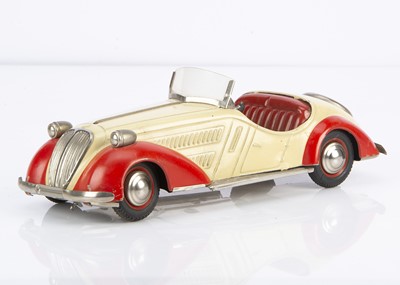 Lot 699 - A Distler Tinplate Clockwork Wanderer Roadster