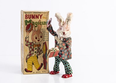 Lot 709 - An Amico Toys (Japan) Battery-Operated Bunny The Magician