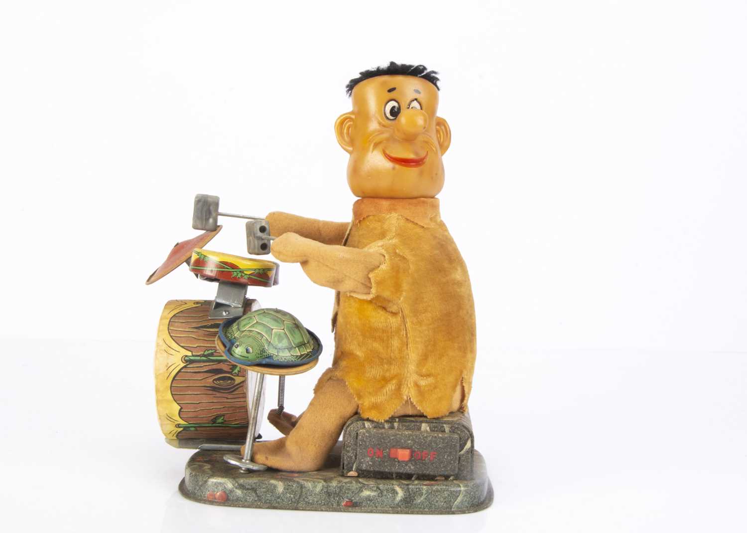 Lot 716 - An Alps (Japan) Battery-Operated Fred Flintstone's Bedrock Band