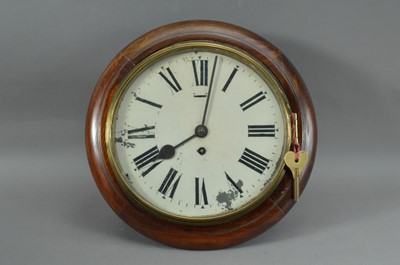 Lot 202 - Victorian Dial Clock
