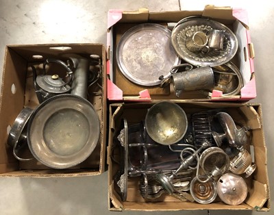 Lot 205 - Victorian and Later Silver Plated Wares