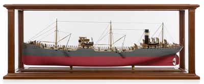 Lot 799 - A builder's style model for the SS 'Shirvan' 1925