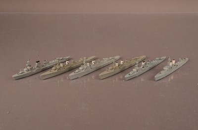 Lot 821 - Waterline Models 1:1200 scale 1930s