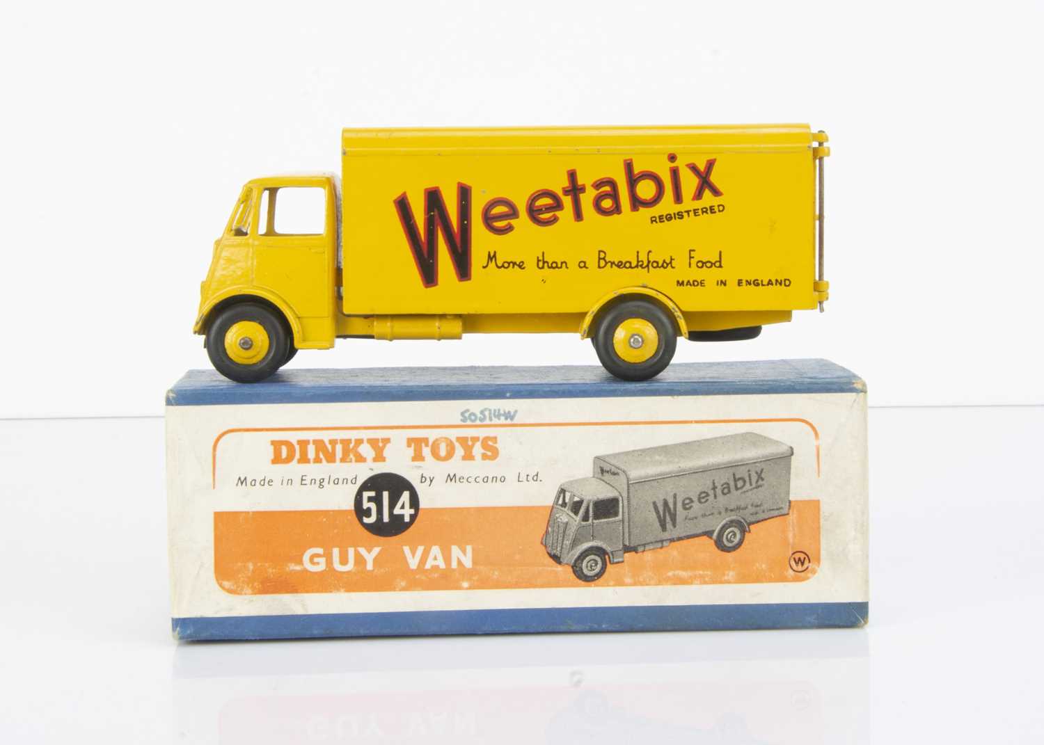 Lot 125 - A Dinky Toys 514 Guy 'Weetabix' Van