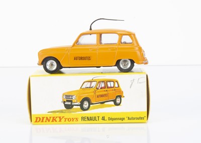 Lot 153 - A French Dinky Toys 518-A Renault 4L Highway Repairs Car