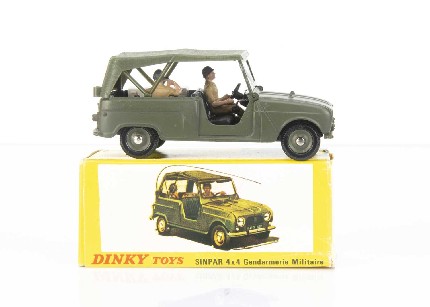Dinky Toys – Renault 4 Simpar 4×4 Tanguy – 1:43 – Incomplète – Occasion