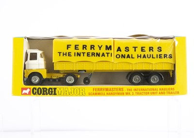 Lot 194 - A Corgi Major Toys 1147 Ferrymasters Scammell Tractor Unit & Trailer