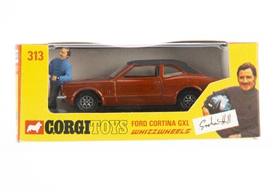 Lot 196 - A Corgi Toys 313 Graham Hill's Ford Cortina GXL