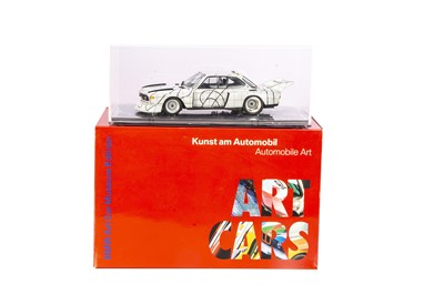 Lot 402 - Minichamps 1:18 BMW 3.0 CSL Turbo Group 5 1976 Art Car by Frank Stella