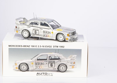 Lot 403 - AutoArt 1:18 Mercedes-Benz 190 E 2.5-16 Evo 2 DTM 1992