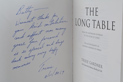 Lot 12 - A paperback signed first edition The Long Table