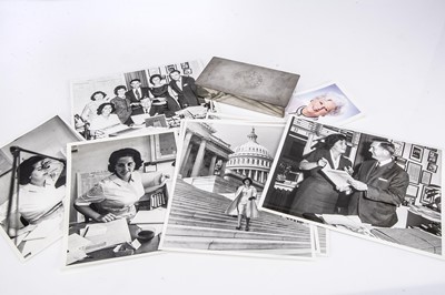 Lot 57 - A collection of early photographs of Miss Betty Boothroyd in America circa 1961