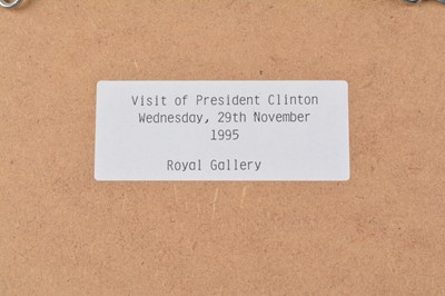 Lot 70 - Betty Boothroyd & Bill Clinton
