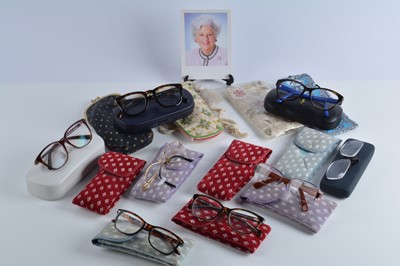 Lot 93 - A collection of Baroness Boothroyd's spectacles