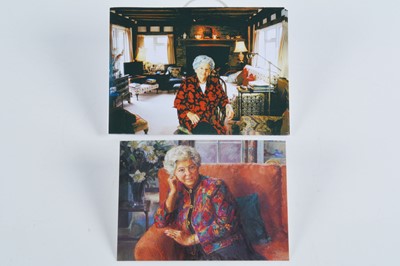 Lot 103 - A collection of Baroness Boothroyd greeting and postcards