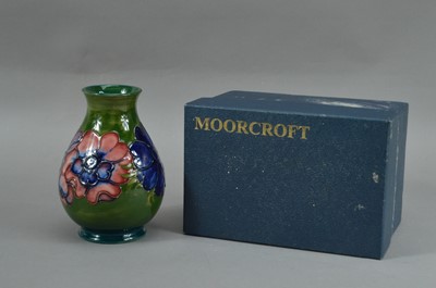 Lot 231 - A Moorcroft Pottery baluster vase