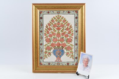 Lot 132 - A collection of Iranian textiles