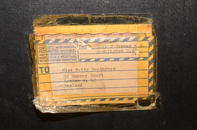 Lot 134 - Baroness Boothroyd's Travelling Trunk