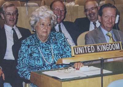 Lot 150 - A Nicole cotton blue and turquoise shirt dress