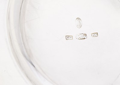 Lot 186 - A continental white metal paperweight