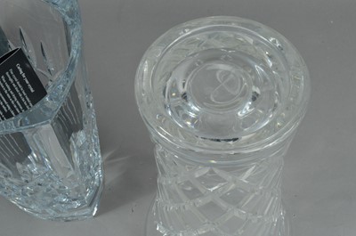 Lot 241 - A Waterford Crystal glass vase