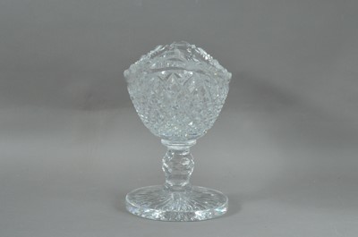 Lot 243 - A Waterford crystal glass Prestige boat bowl