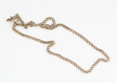 Lot 71 - A 14ct gold curb link chain