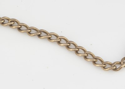 Lot 71 - A 14ct gold curb link chain