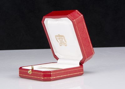 Lot 222 - A Cartier vintage earring box