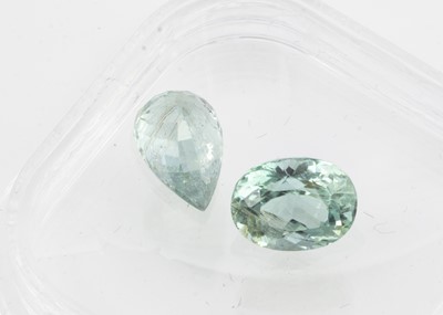 Lot 363 - Two certificated Paraiba Tourmalines