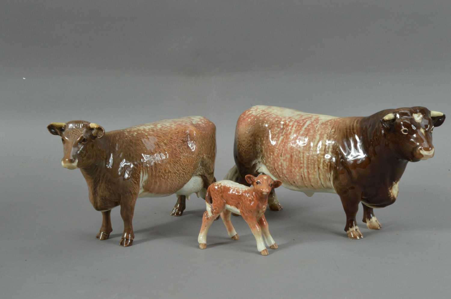 Lot 279 - A Beswick dairy shorthorn bull