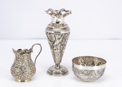 Lot 430 - Three vintage Far and Middle Eastern items