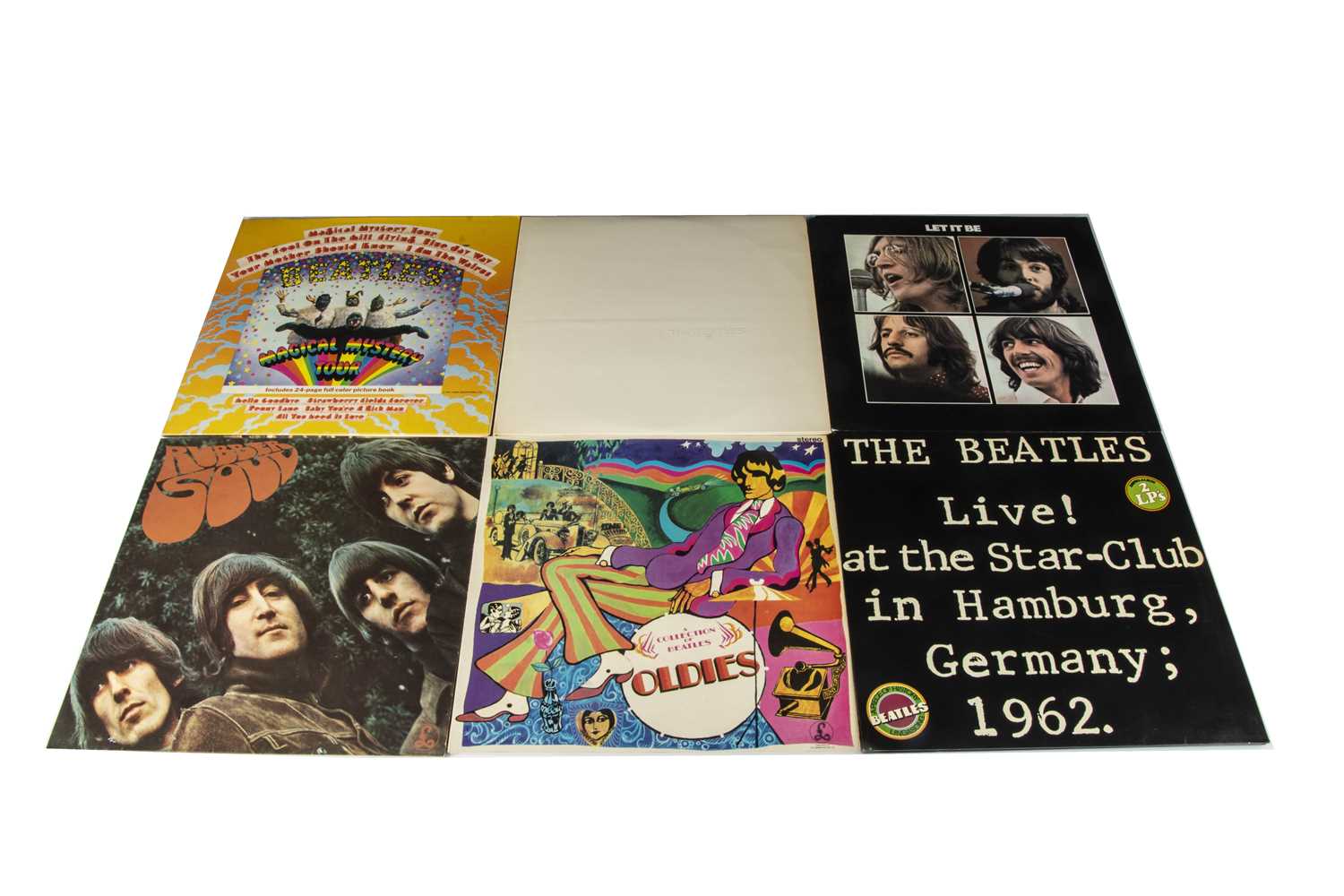 Lot 39 - Beatles LPs
