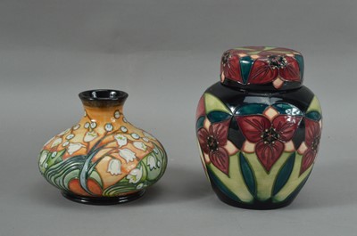 Lot 297 - Two pieces of Moorcroft pottery