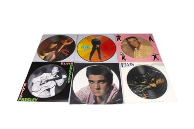 Lot 176 - Elvis Presley Picture Discs