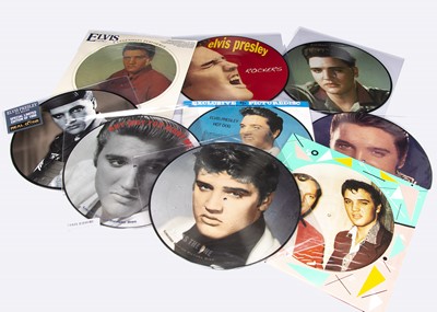 Lot 176 - Elvis Presley Picture Discs