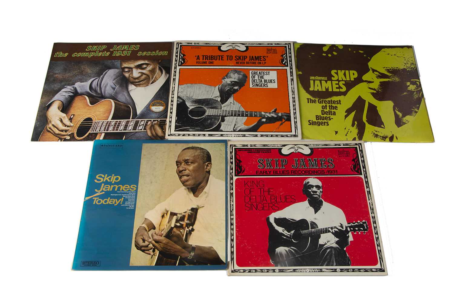 Lot 221 - Skip James LPs