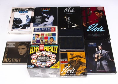 Lot 302 - Elvis Presley CD Box Sets