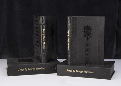 Lot 337 - Genesis Publications Books / Songs by George Harrison Volumes I and II