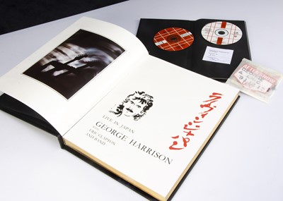 Lot 338 - Genesis Publications Book / George Harrison Live In Japan