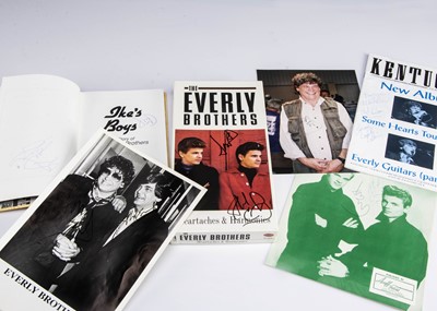 Lot 341 - Everly Brothers / Signed Items
