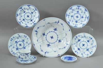 Lot 318 - A collection of Royal Copenhagen porcelain