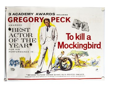 Lot 406 - To Kill A Mockingbird (1964) Quad Poster