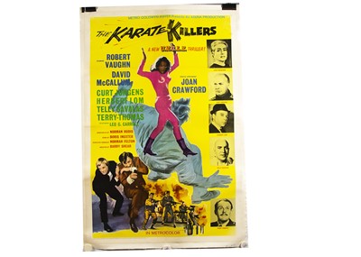 Lot 421 - The Karate Killers / Man From UNCLE Poster