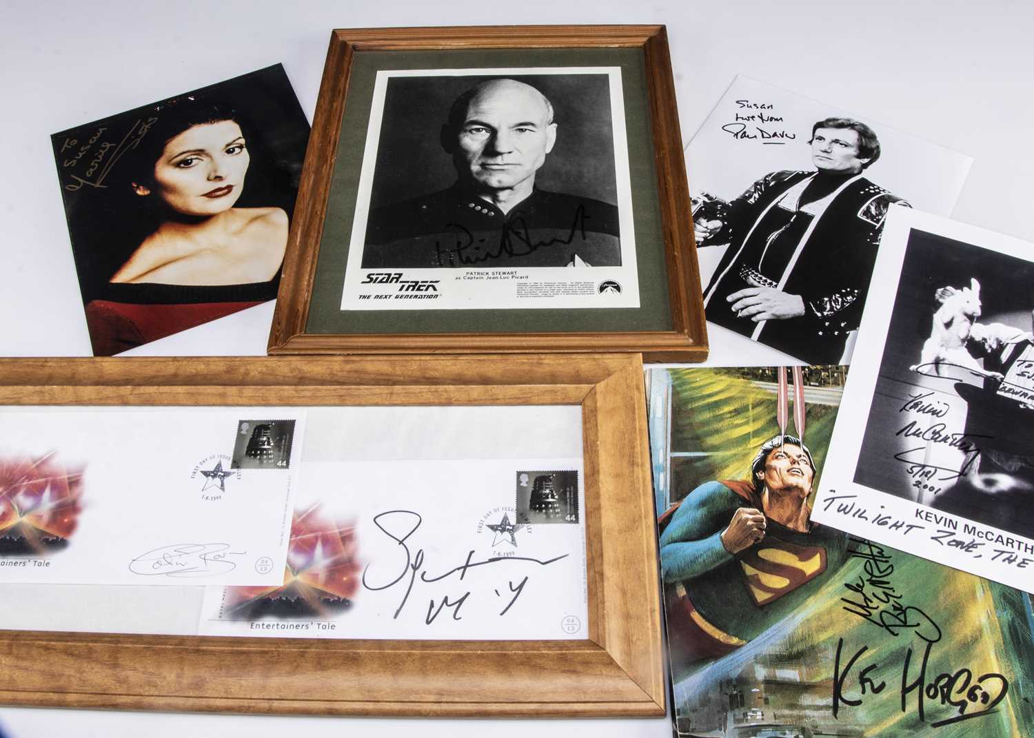 Lot 442 - Dr Who / Star Trek / Sci-Fi Signatures