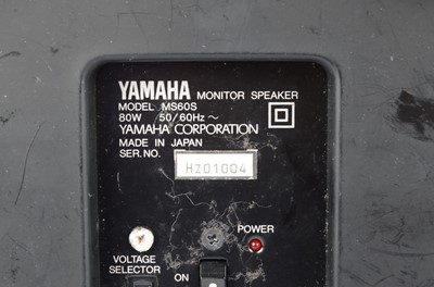 Lot 469 - Yamaha Monitor Speakers